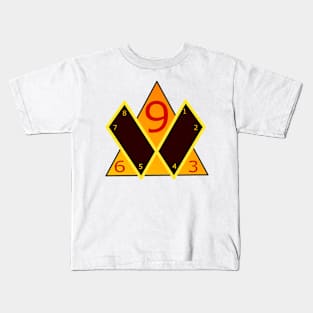 9,6,3 ,the power number Kids T-Shirt